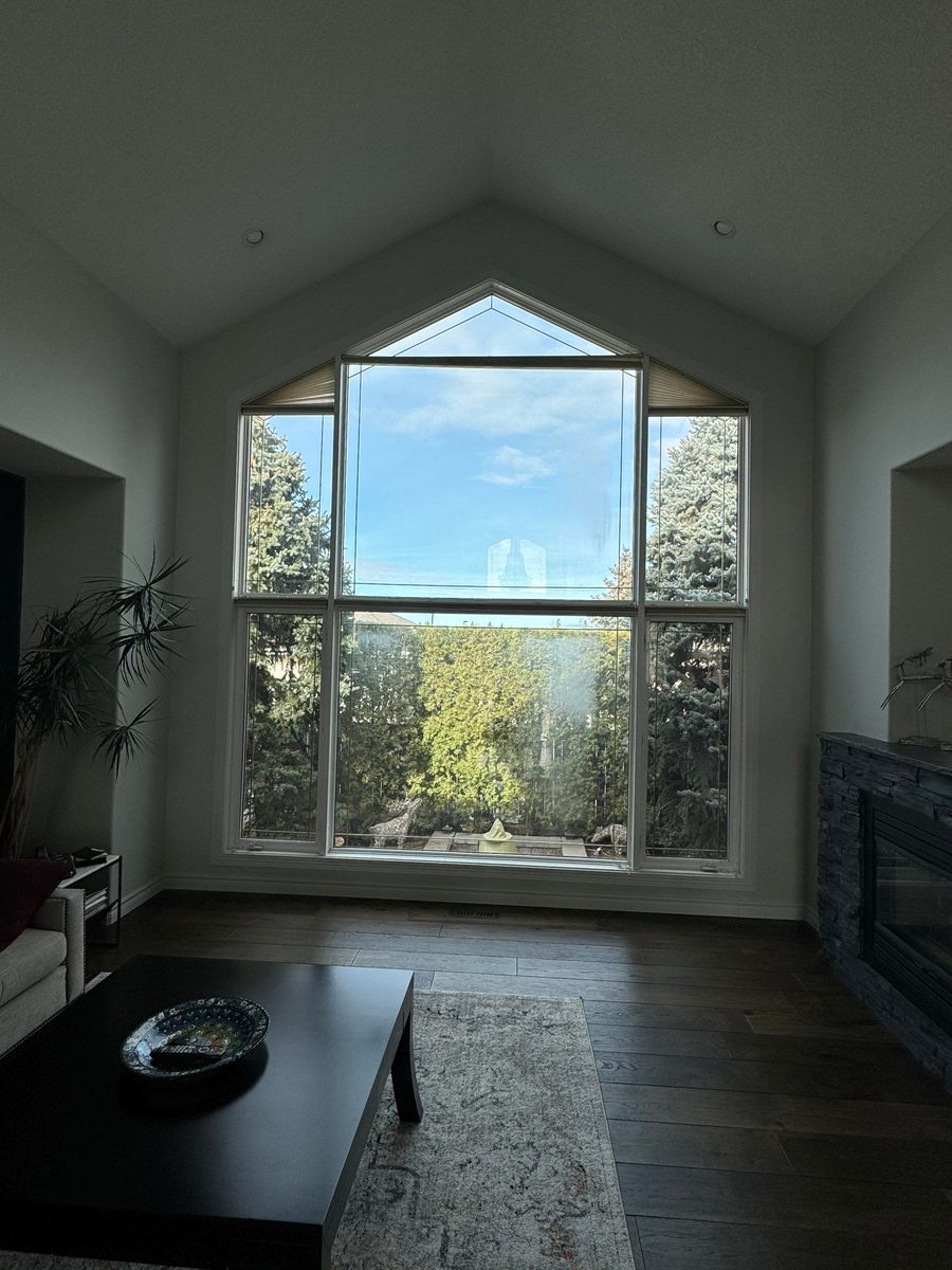 Before: old window from inside