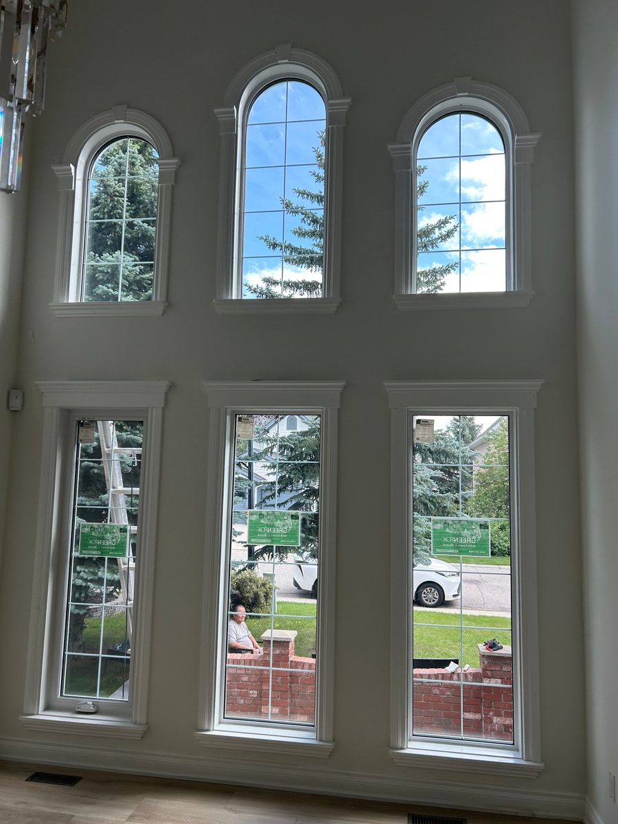 After: new window interior