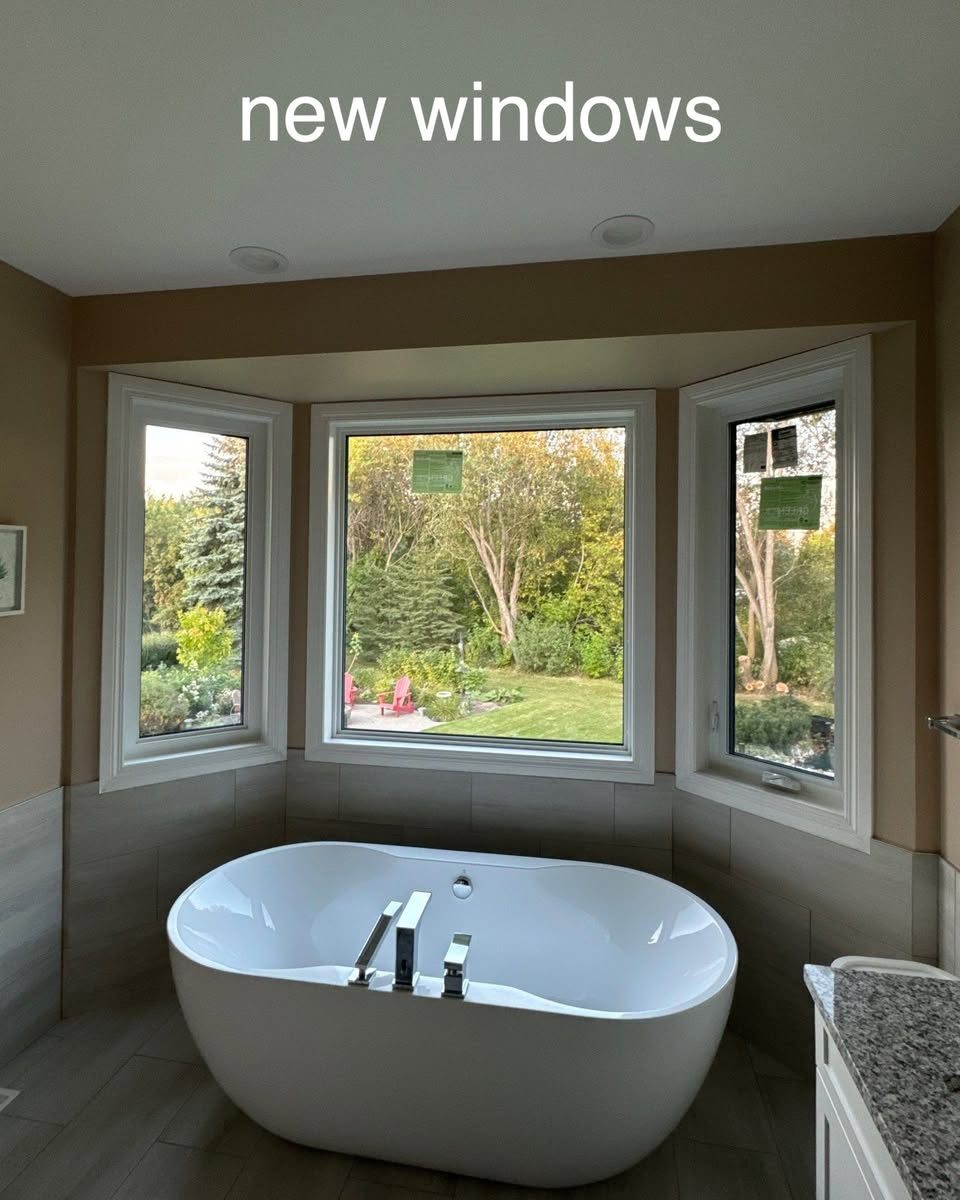 After: new energy-efficient window