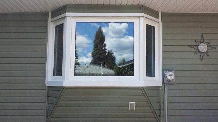 Bay window interior view