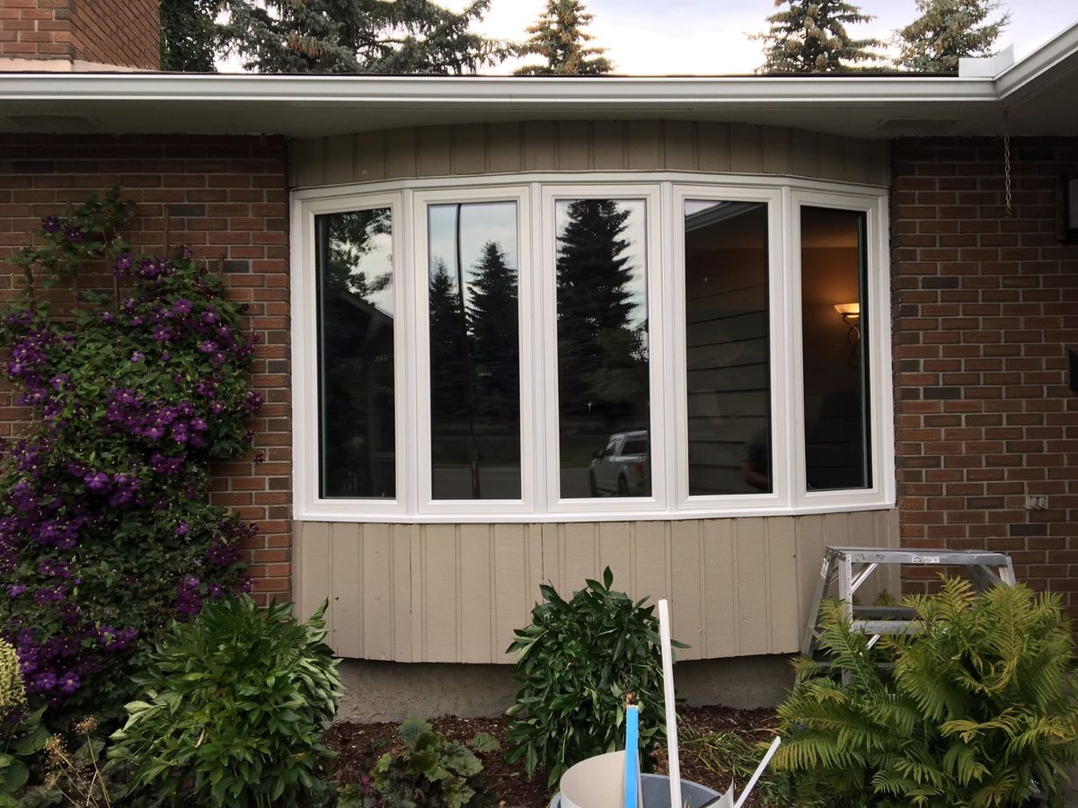 Bow window exterior