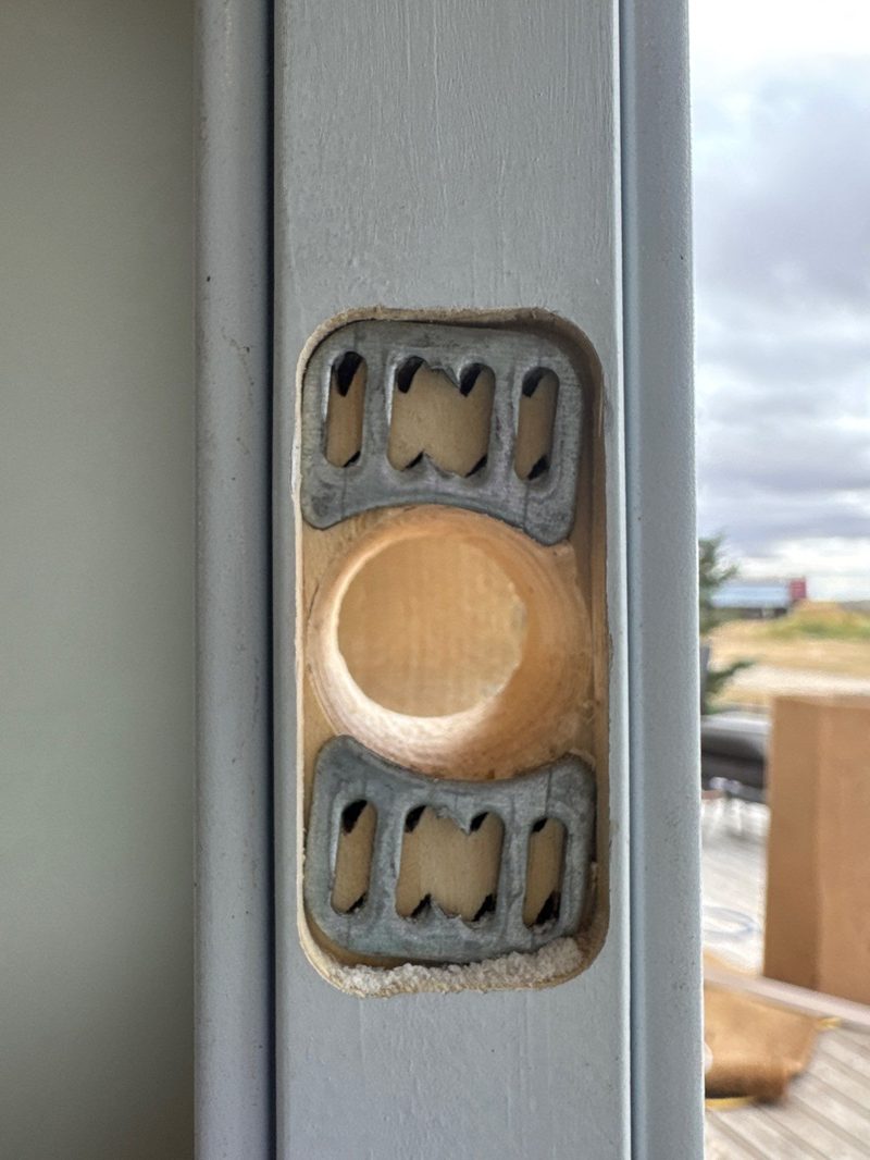 Novatech entry door installed in Calgary