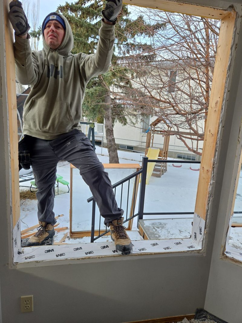 GreenFox certified installer at work