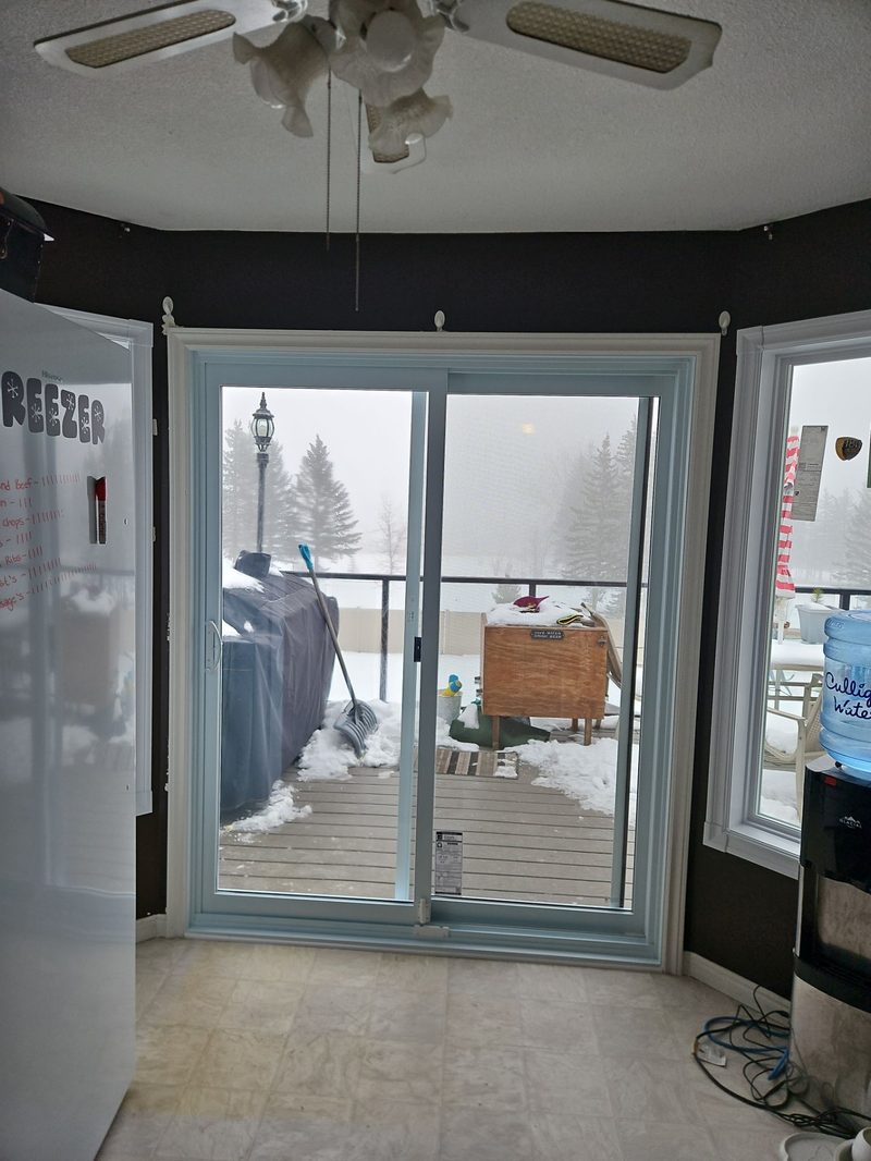 Patio door exterior view